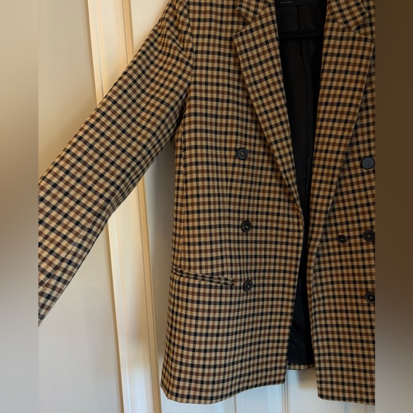 Zara Fall Houndstooth Blazer - Picture 3 of 7